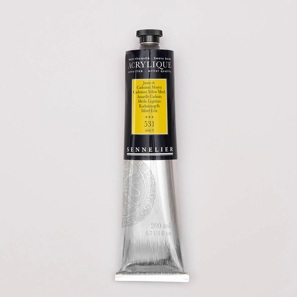 Sennelier ExtraFine Acrylic Tube 200ml S6 - Image 5