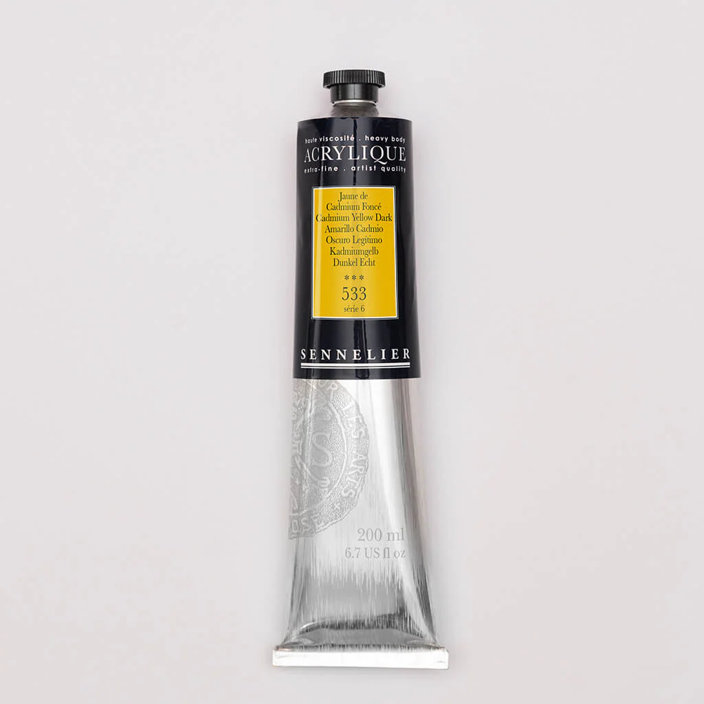 Sennelier ExtraFine Acrylic Tube 200ml S6 - Image 6