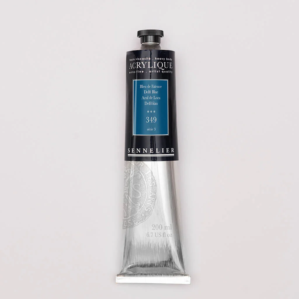 Sennelier ExtraFine Acrylic Tube 200ml S3 - Image 4
