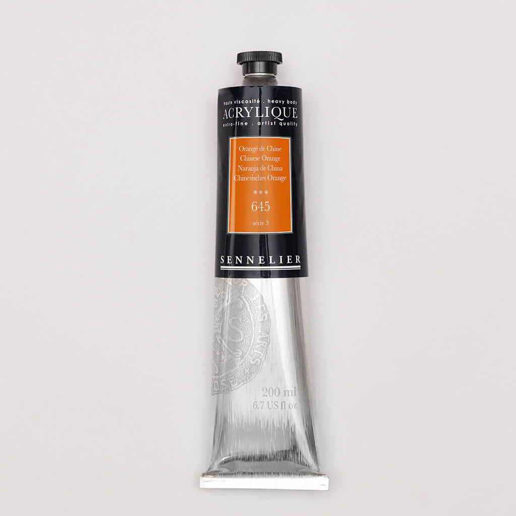 Sennelier ExtraFine Acrylic Tube 200ml S3 - Image 8