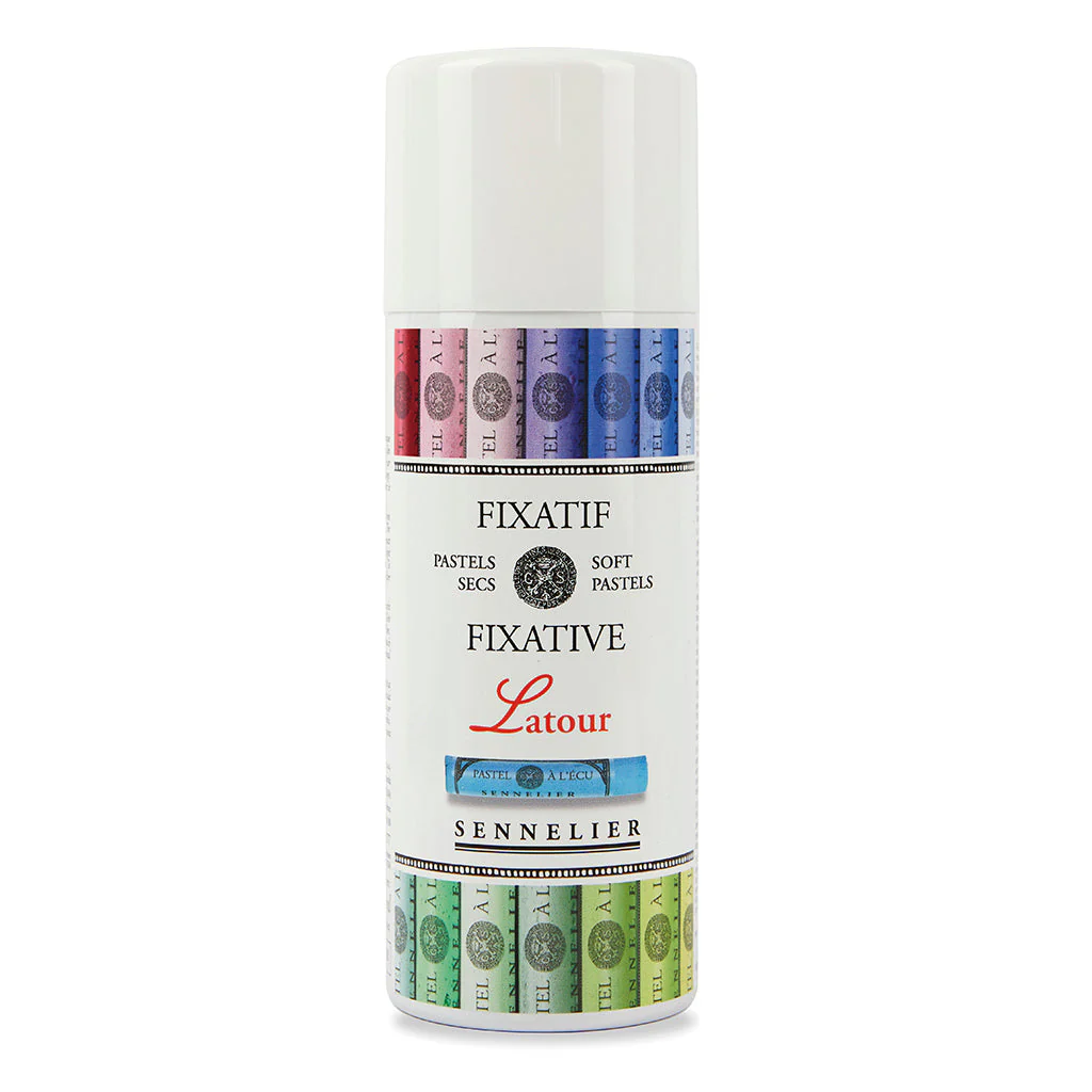 Sennelier Latour Spray Fixative For Pastels, 400ml