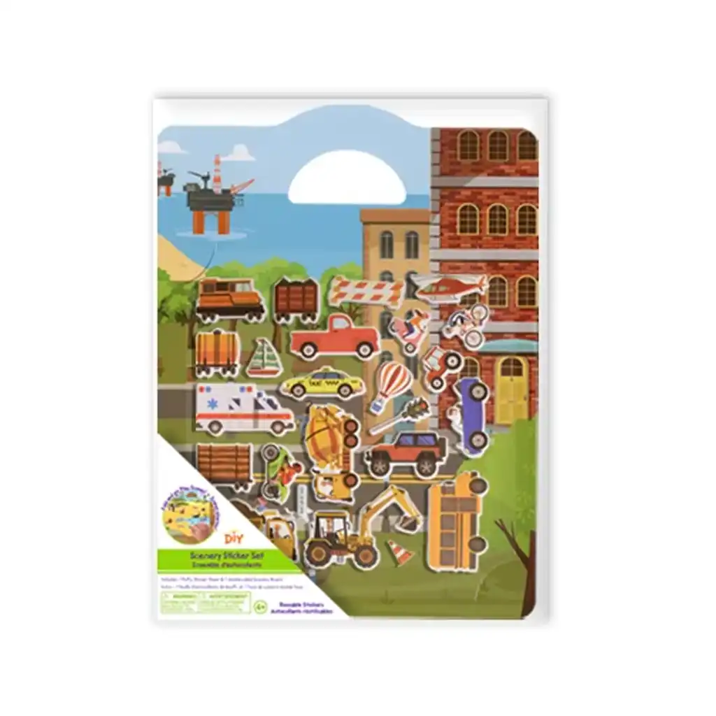 Sticker Puffy-Fun DIY Scenery Set Farm Animals - Image 2