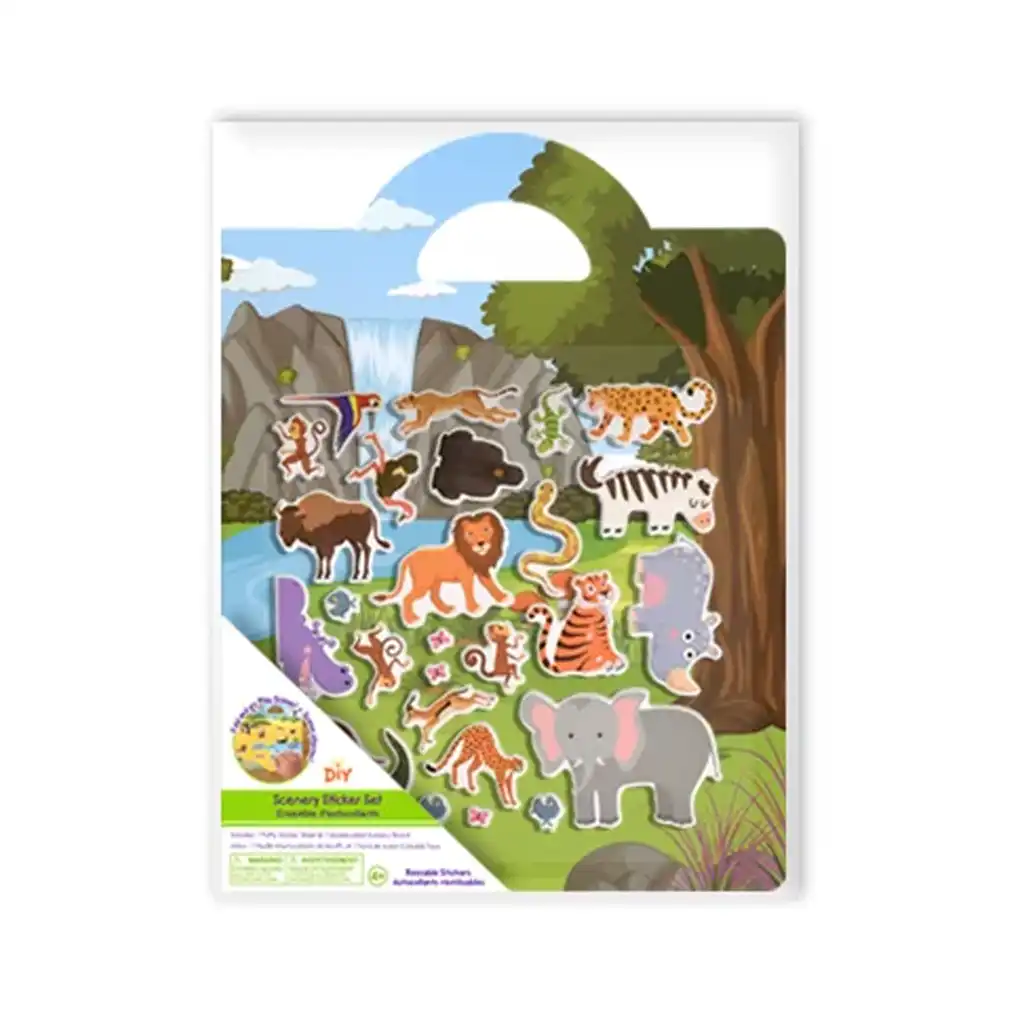 Sticker Puffy-Fun DIY Scenery Set Farm Animals - Image 3