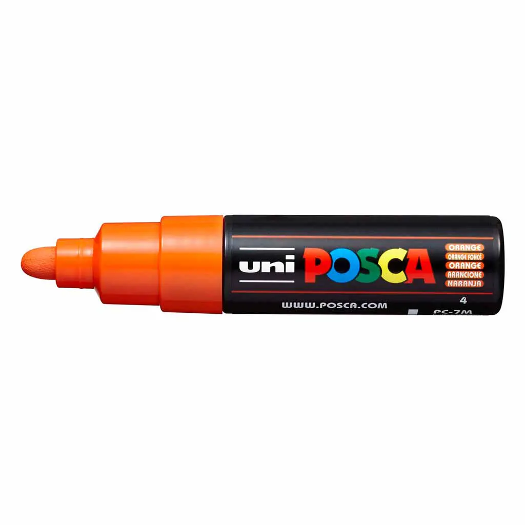 Posca Paint Marker PC-7M Broad Bullet Orange