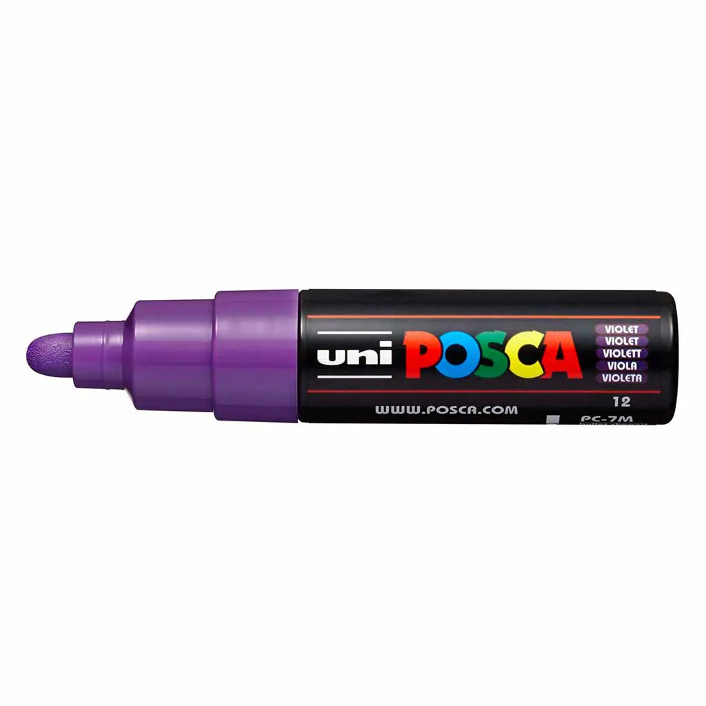 Posca Paint Marker PC-7M Broad Bullet Violet