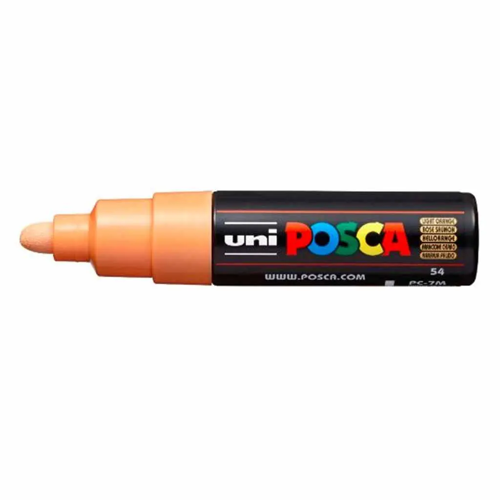 Posca Paint Marker PC-7M Broad Bullet Light Orange