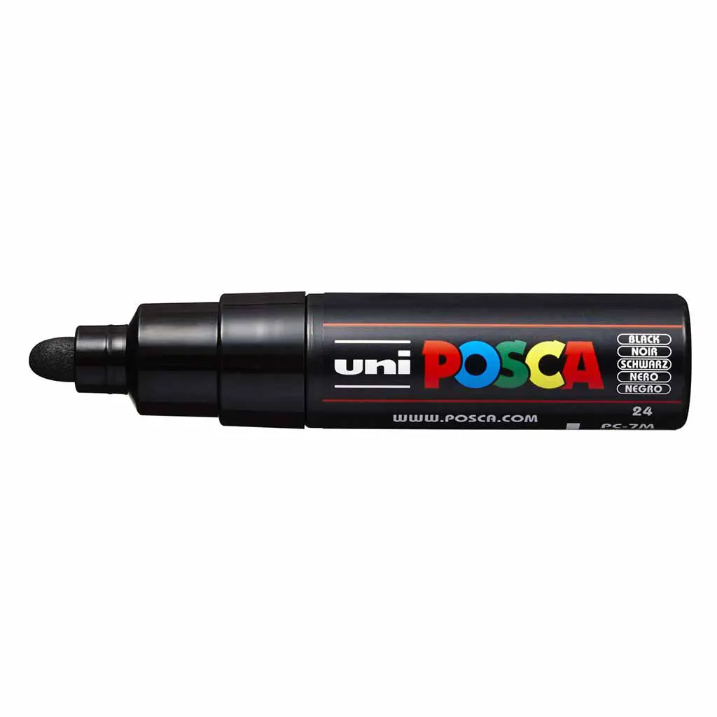 Posca Paint Marker PC-7M Broad Bullet Black