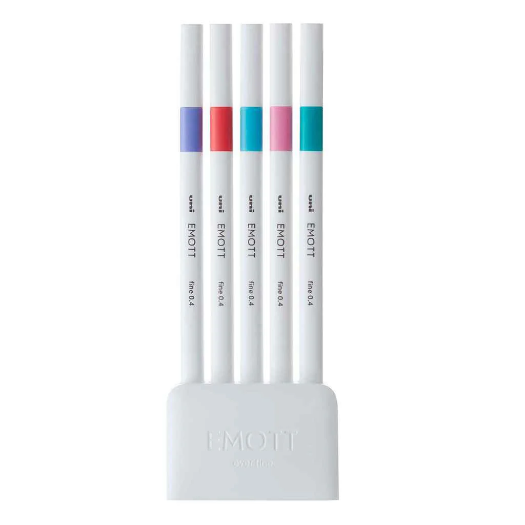 Emott 0.4mm Fine 5ct Set