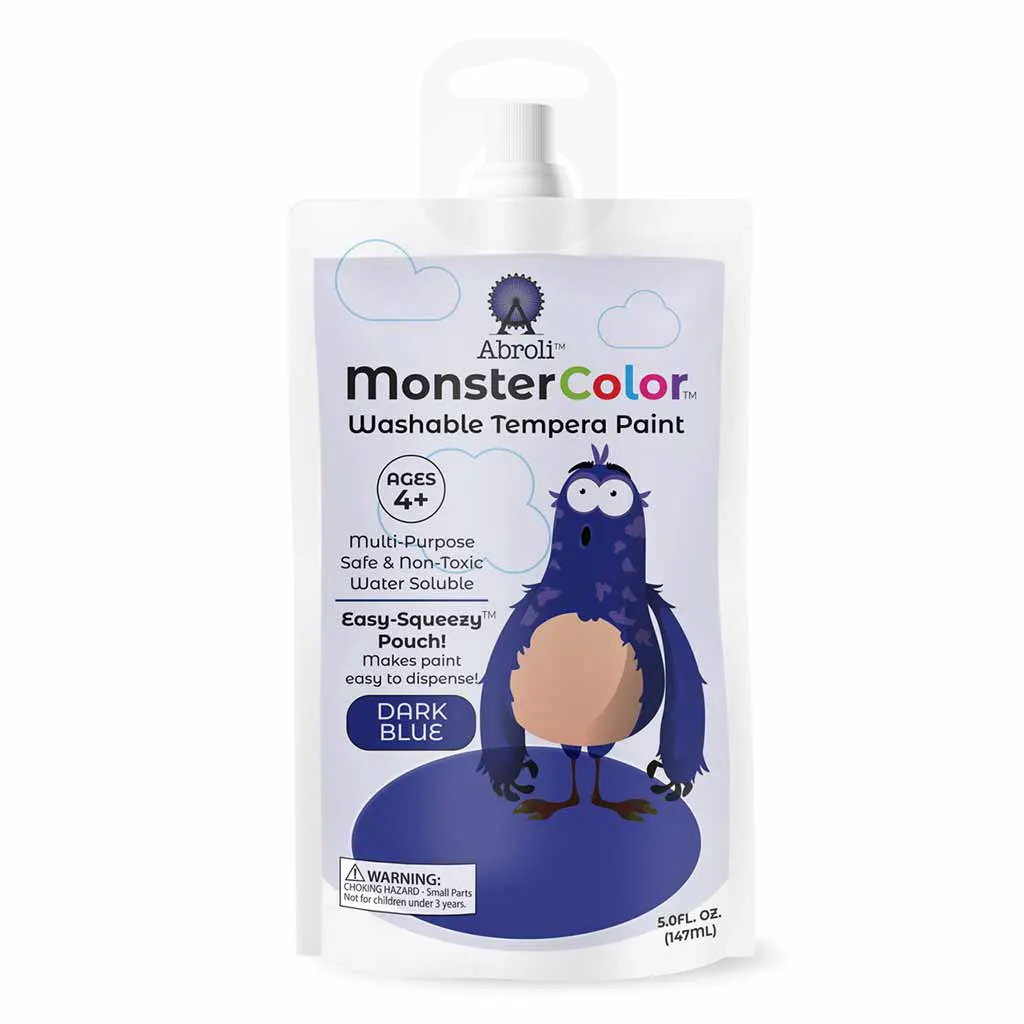 MonsterColor Washable Tempera Paint Pouches, Classic - Image 3