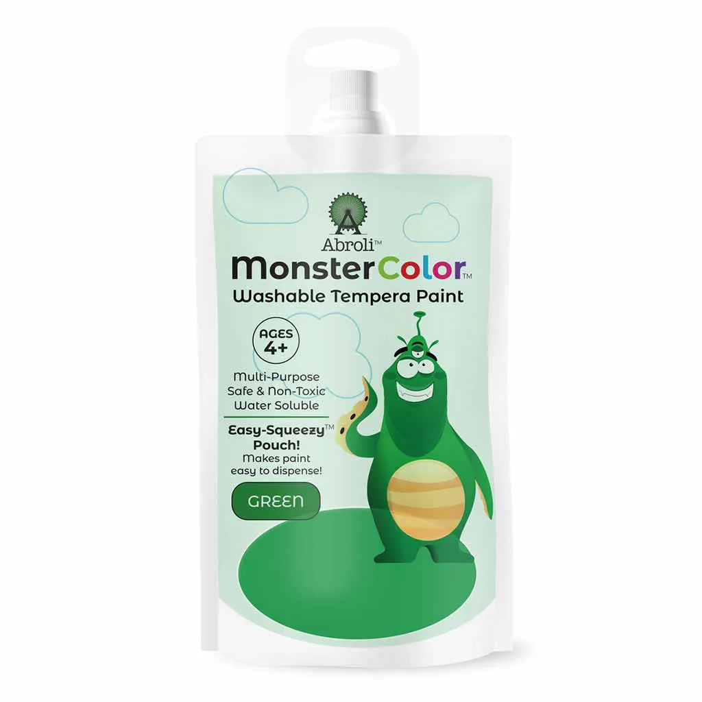 MonsterColor Washable Tempera Paint Pouches, Classic - Image 4