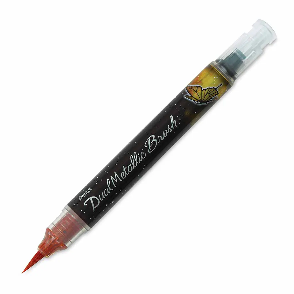 Dual Metallic Brush Pen - Image 5