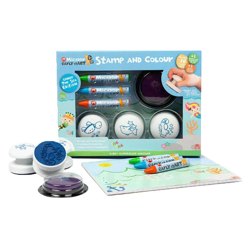 Early Start Stamp & Color Mini Under the Sea