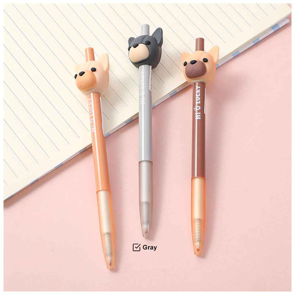 Bulldog Retractable Gel Pen - Image 3
