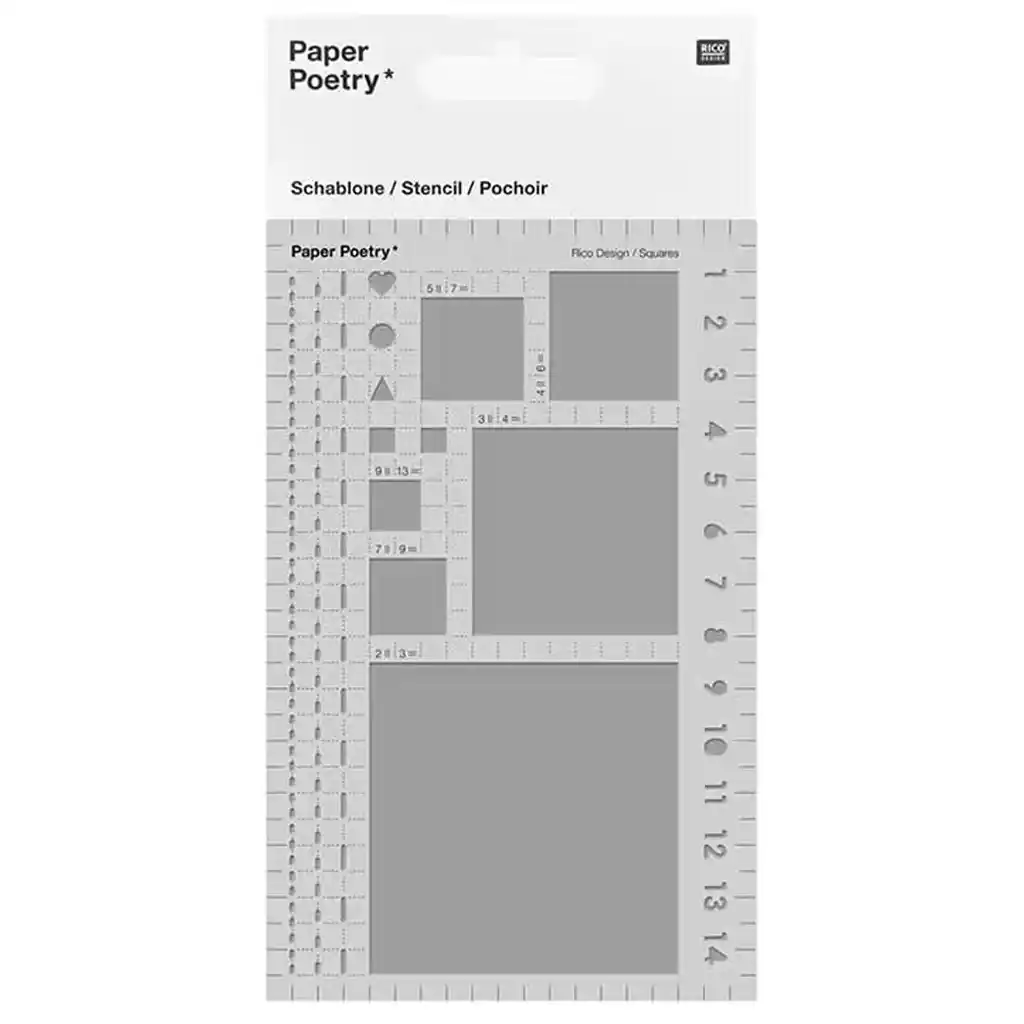 Rico Design Stencil Squares