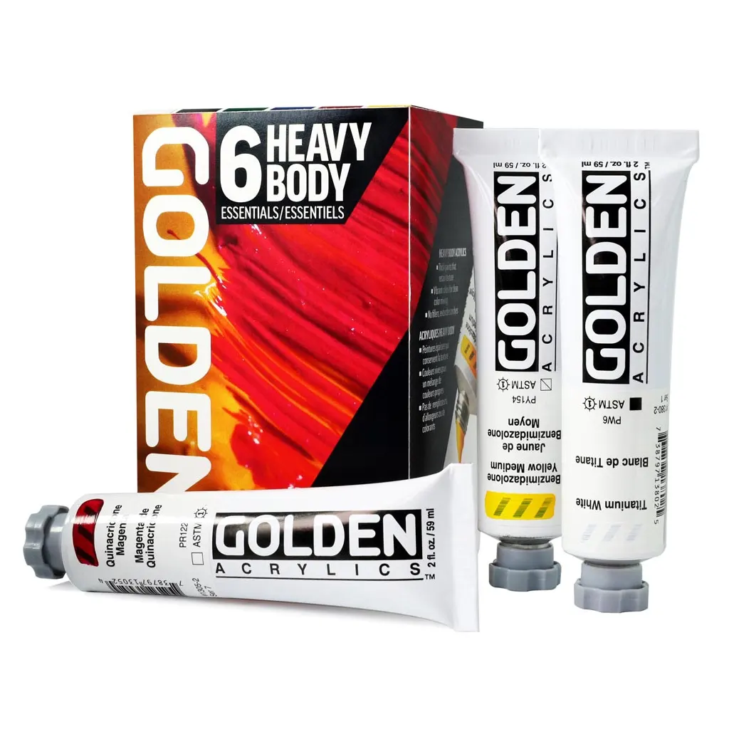 Heavy Body Essentials Set of 6, 59ml