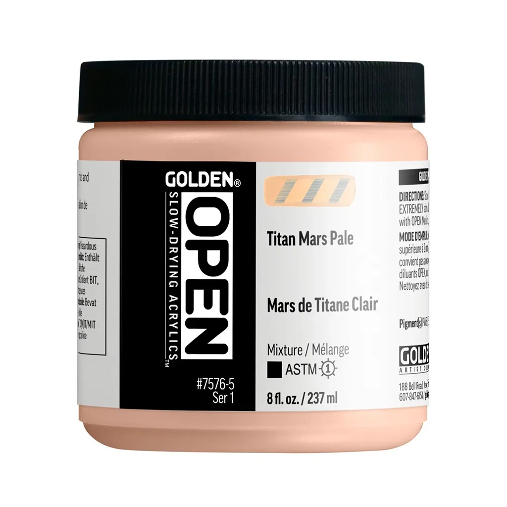 Golden Open Acrylic Titan Mars Pale - Image 3