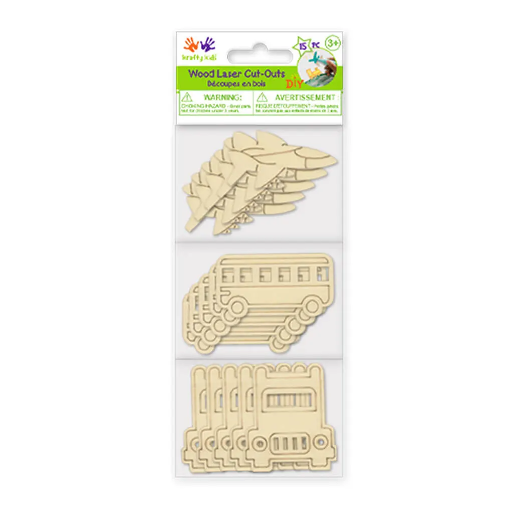 Craftwood: DIY Mini Wood Laser Cut-Outs Helicopter - Image 2