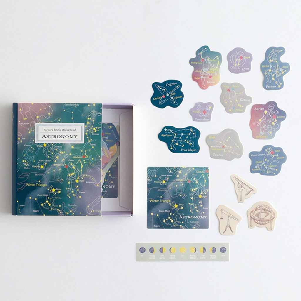 Green Flash Study Holic Sticker Book Astronomy