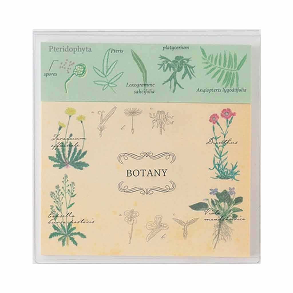 Green Flash Study Holic Sticky Note Botany