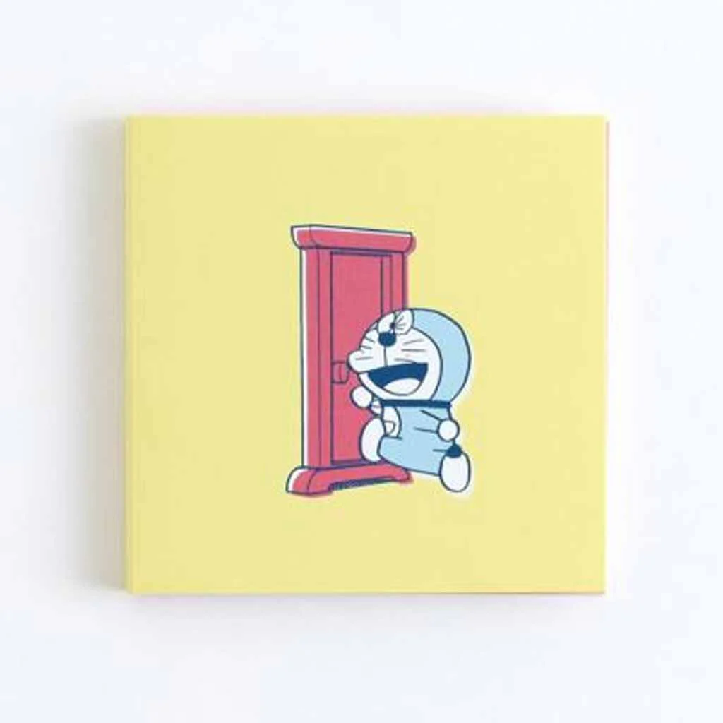 Green Flash Doraemon Sticky Book Anywhere Door