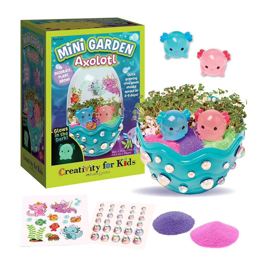 Mini Garden Axolotl