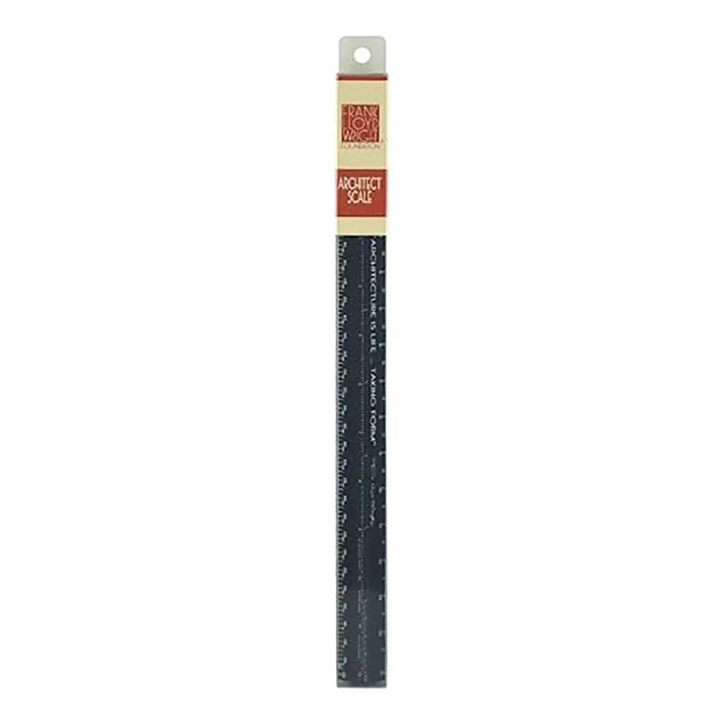 Architect Hollow scale Black with Standard Calibrations Quote Series, 12in