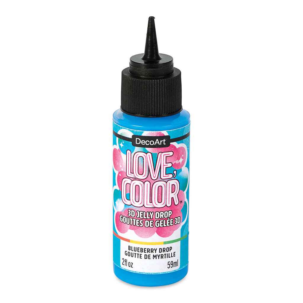 Love Color 3D Jelly Drops, 2oz