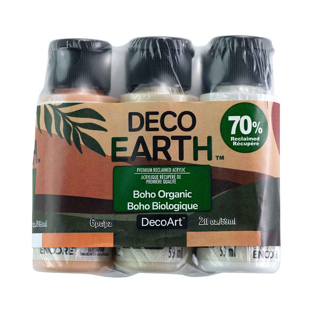 DecoEarth Reclaimed Acrylic 6ct Color Set, 2oz 6ct - Image 2