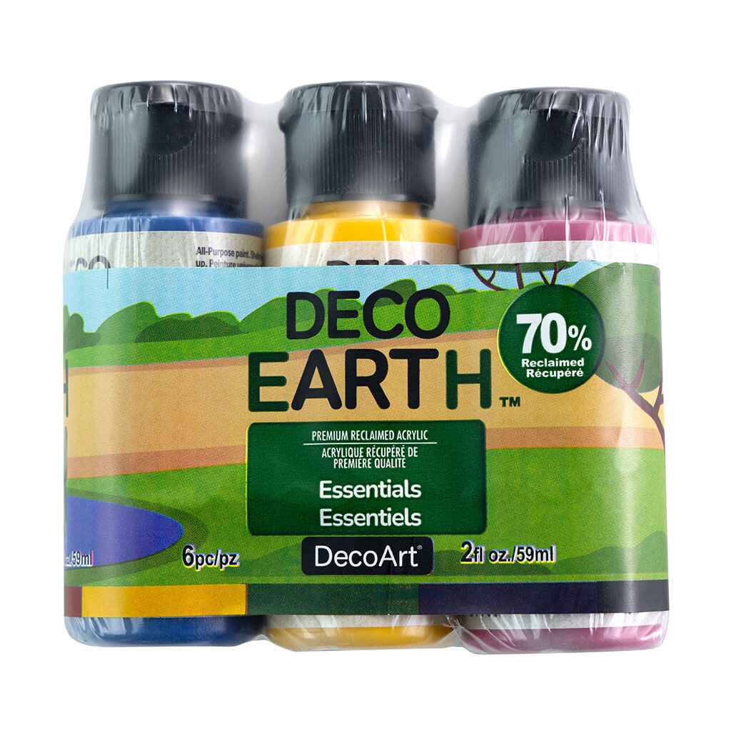 DecoEarth Reclaimed Acrylic 6ct Color Set, 2oz 6ct - Image 4
