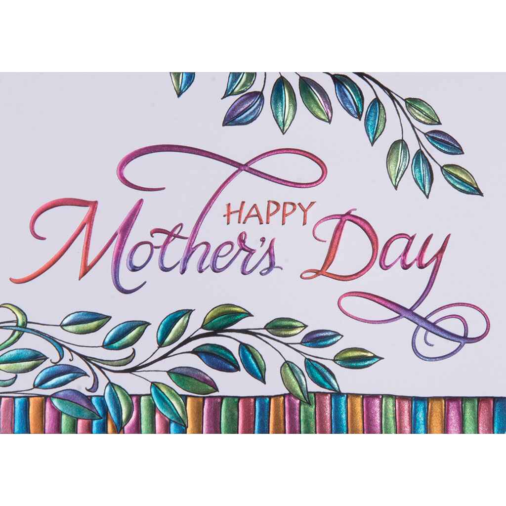 Mother's Day Leaves Greeting Card