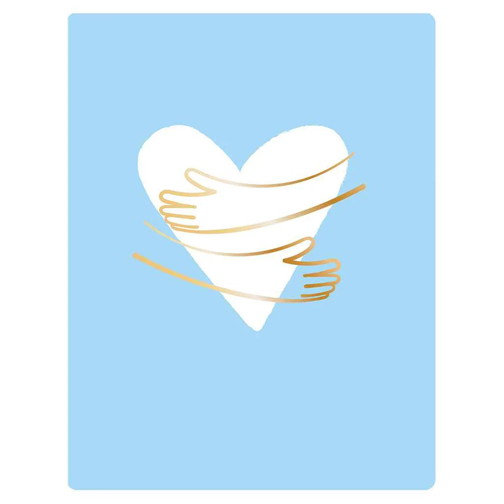 Arms Sending Hugs Greeting Card