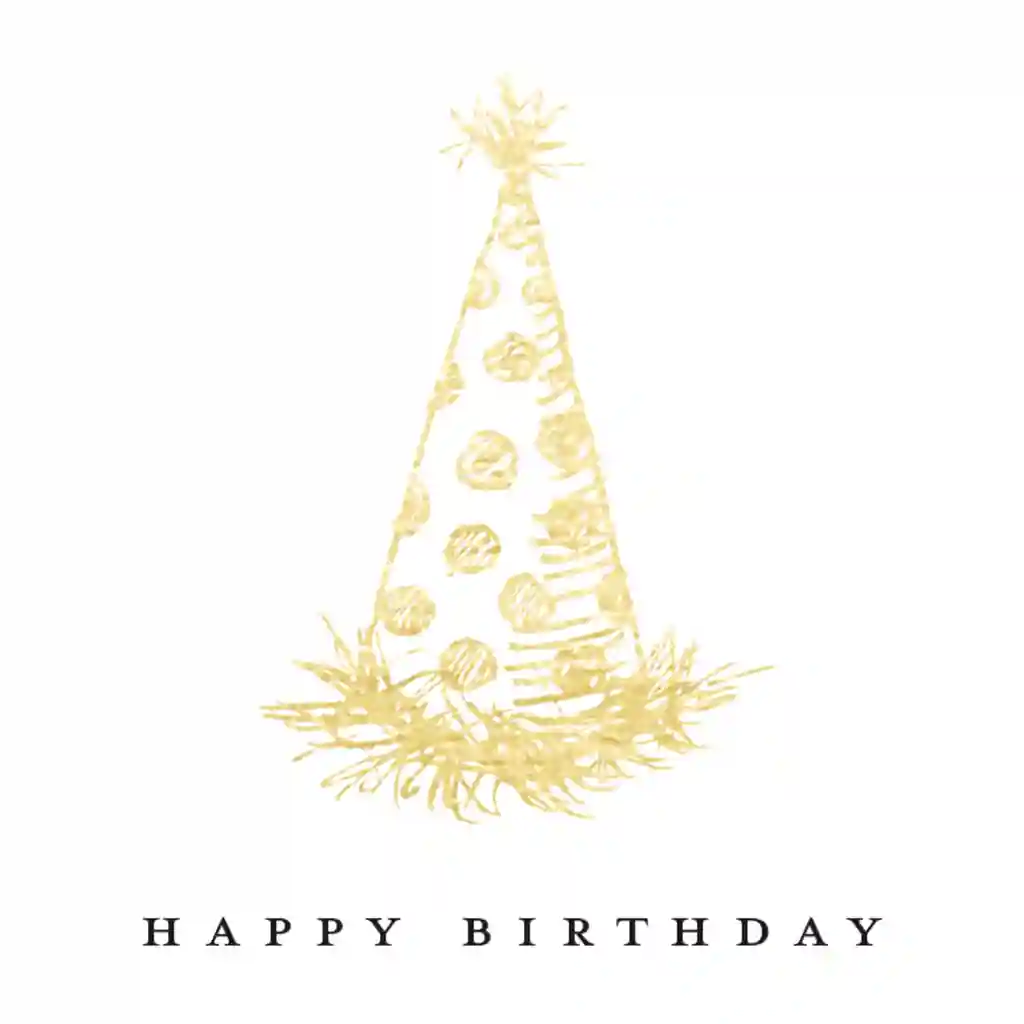 Chic Birthday Gift Enclosure Card