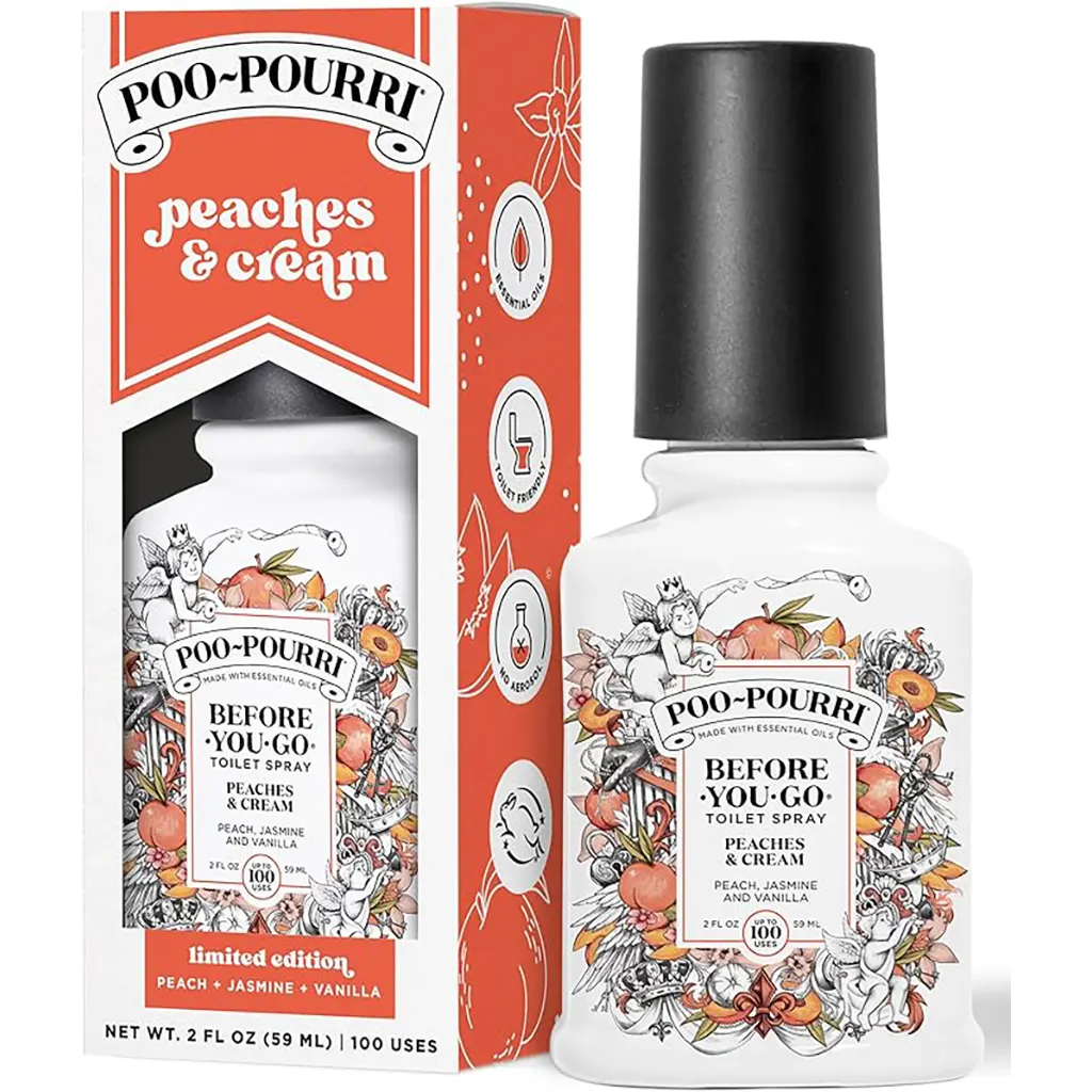 Poo Pourri Peaches & Cream, 2oz