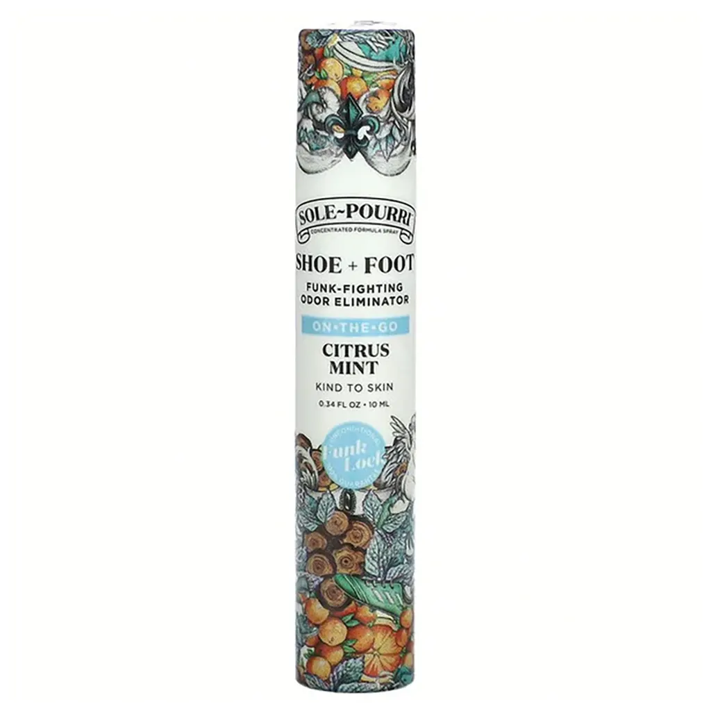 Sole Pourri Citrus Mint Shoe + Foot Spray Gift Box