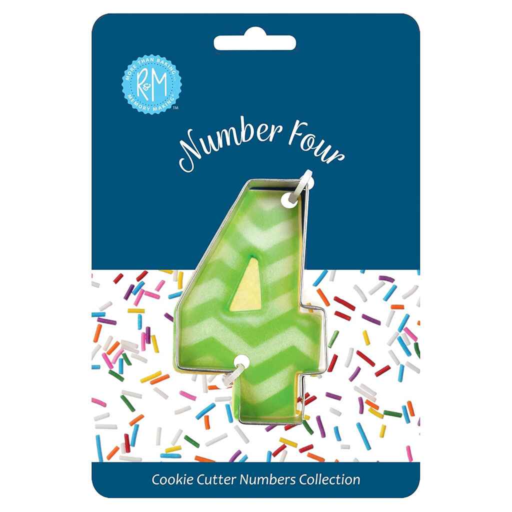 Number Cookie Cutter, 3in - Image 5