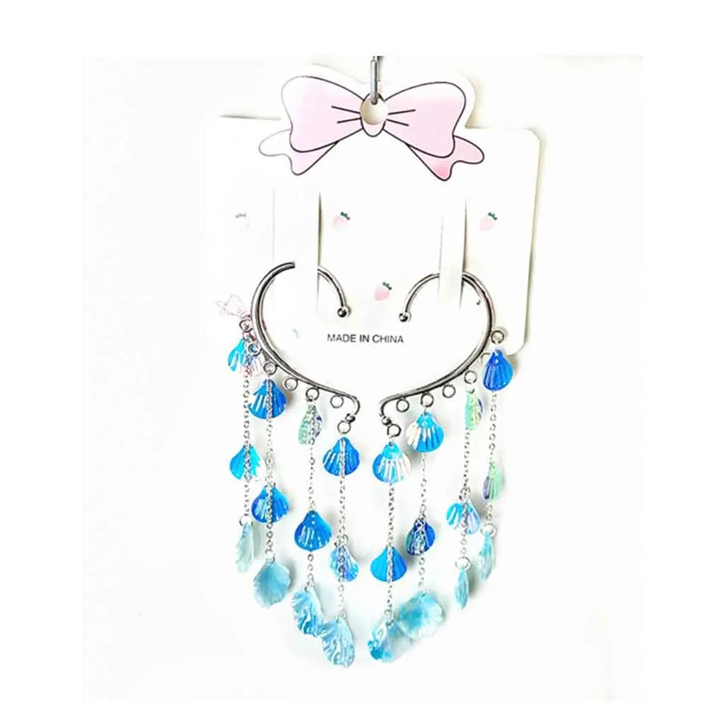Mermaid Seashell Ear Jewelry Set
