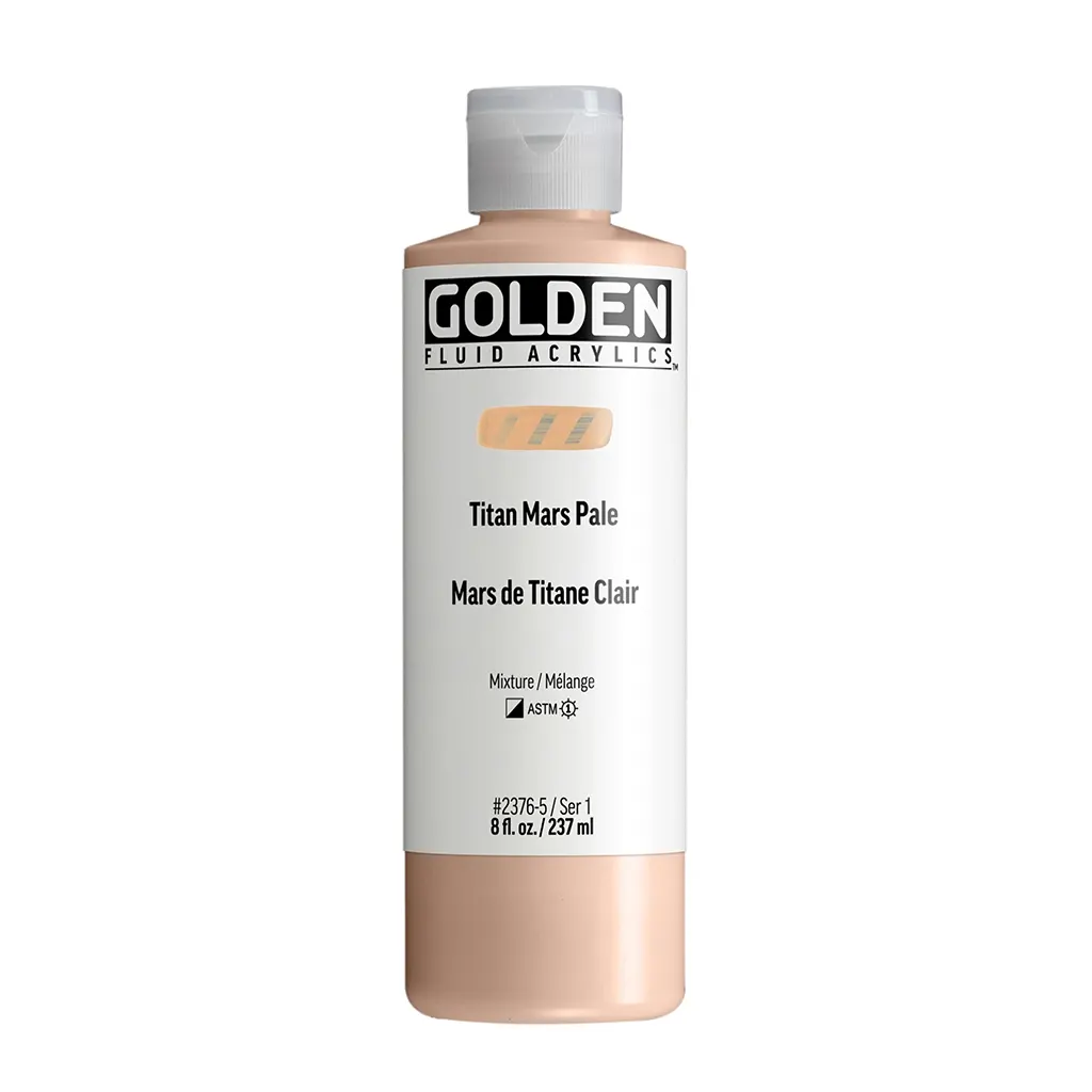 Fluid Acrylic Paints Titan Mars Pale - Image 3