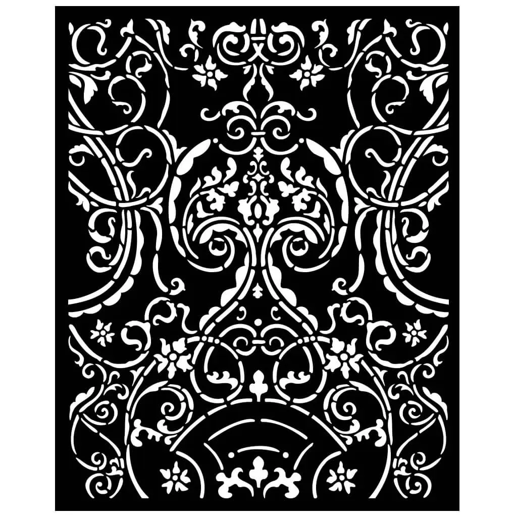 Sir Vagabond Fantasy World Metal Deco Stencil, 20cm to 25cm