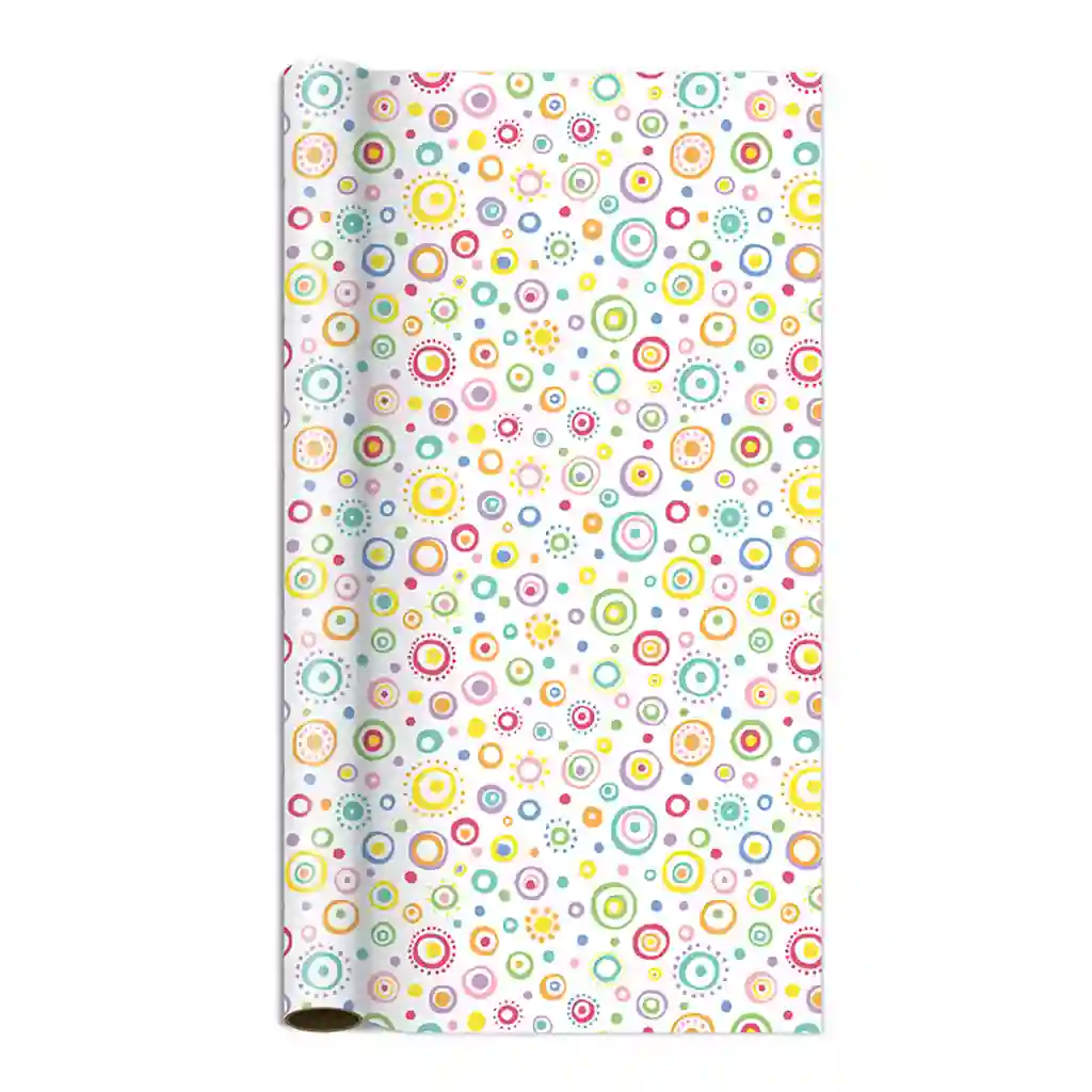 Spot The Dot Roll Wrap, 5ft