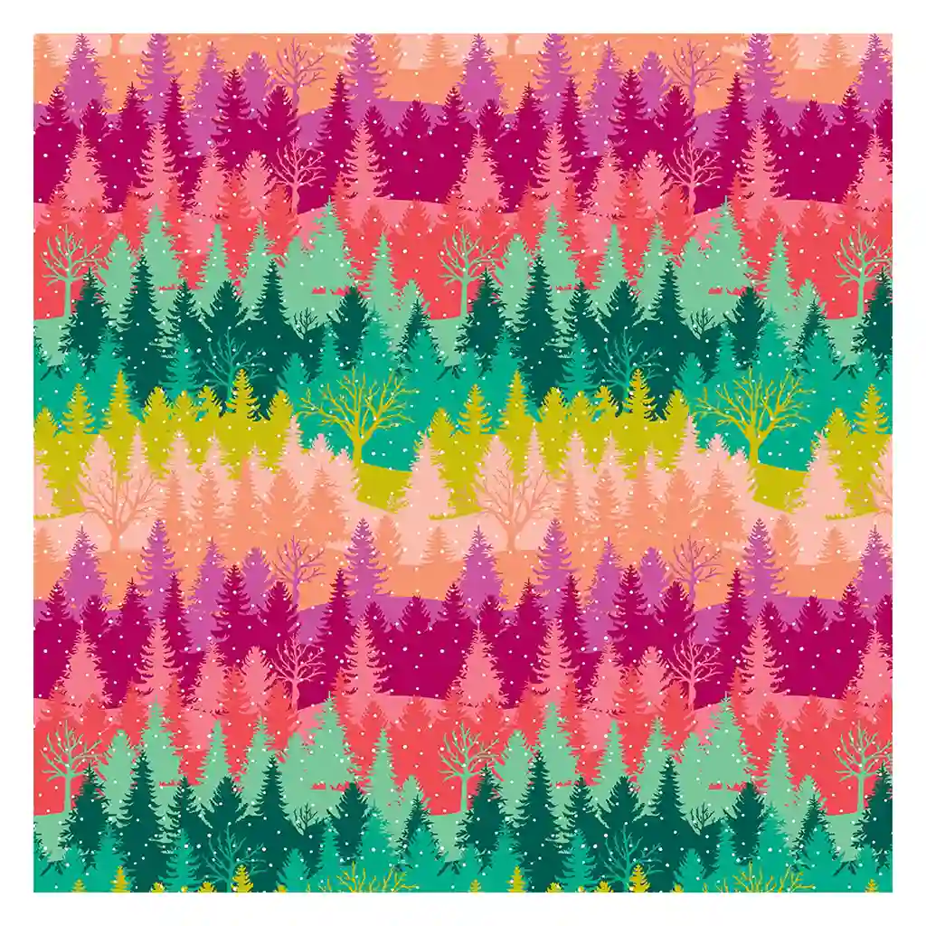 Colorful Timbers  Jumbo Roll Wrap, 10ft