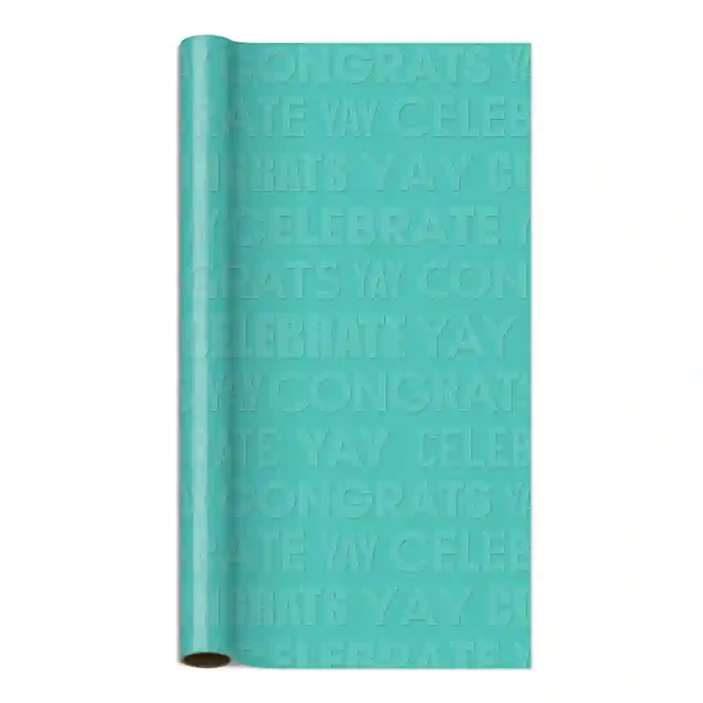 Brights Text Roll Wrap, 5ft