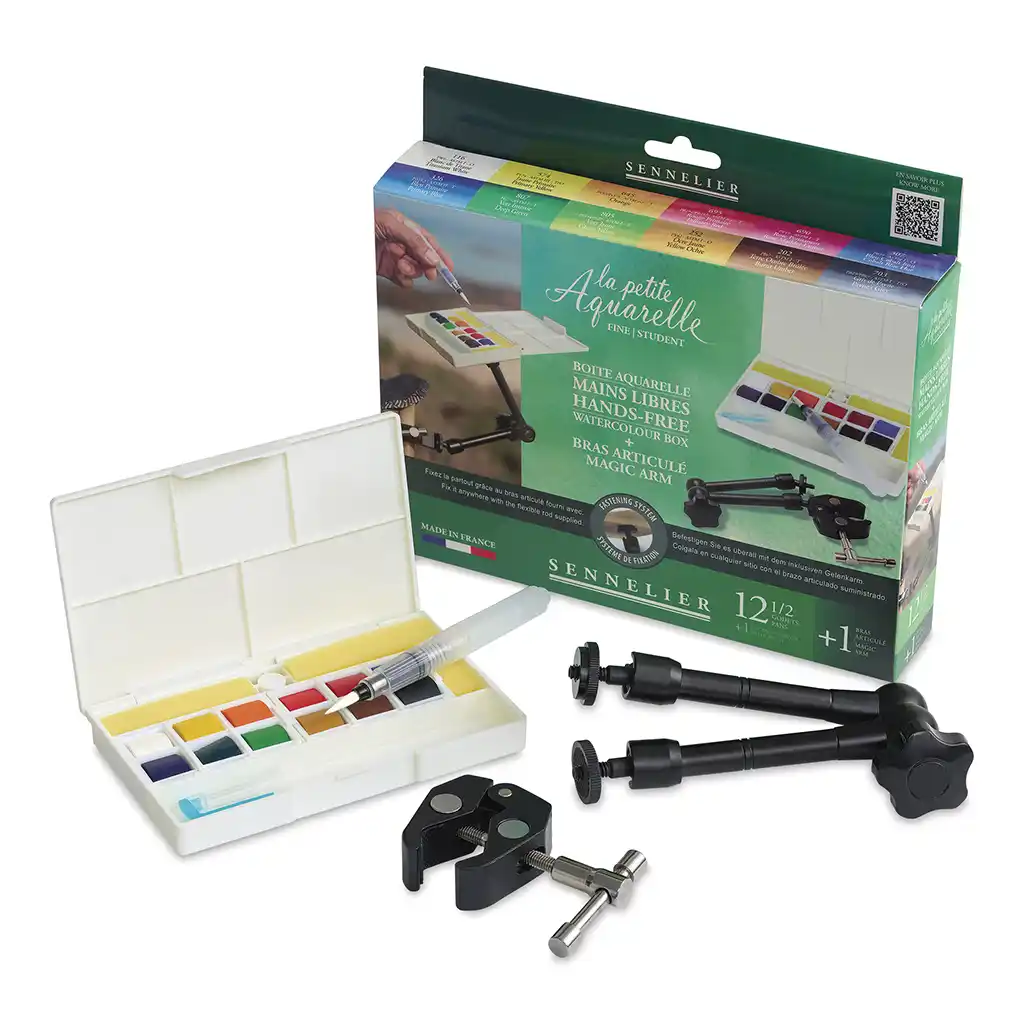 Sennelier La Petite Aquarelle "Hands-Free" Watercolour Box - Image 2