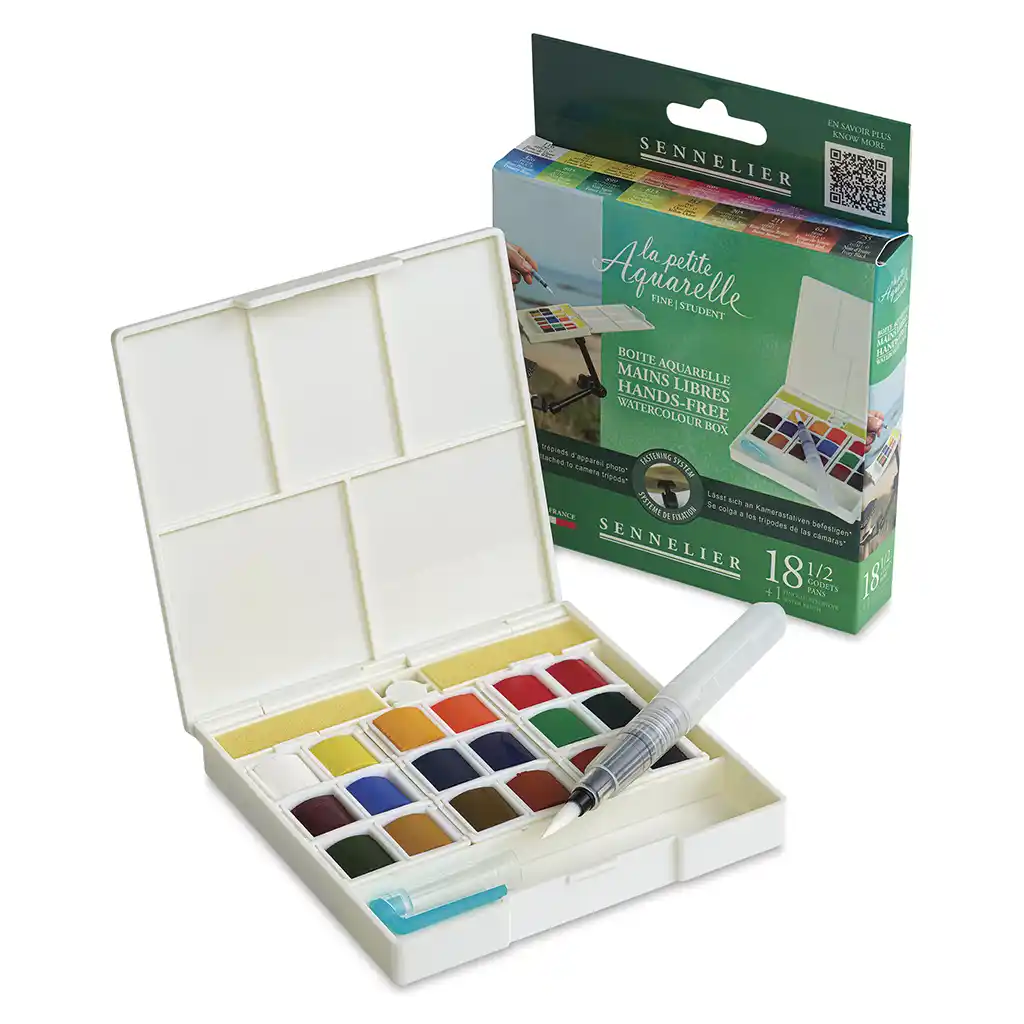 Sennelier La Petite Aquarelle "Hands-Free" Watercolour Box - Image 3