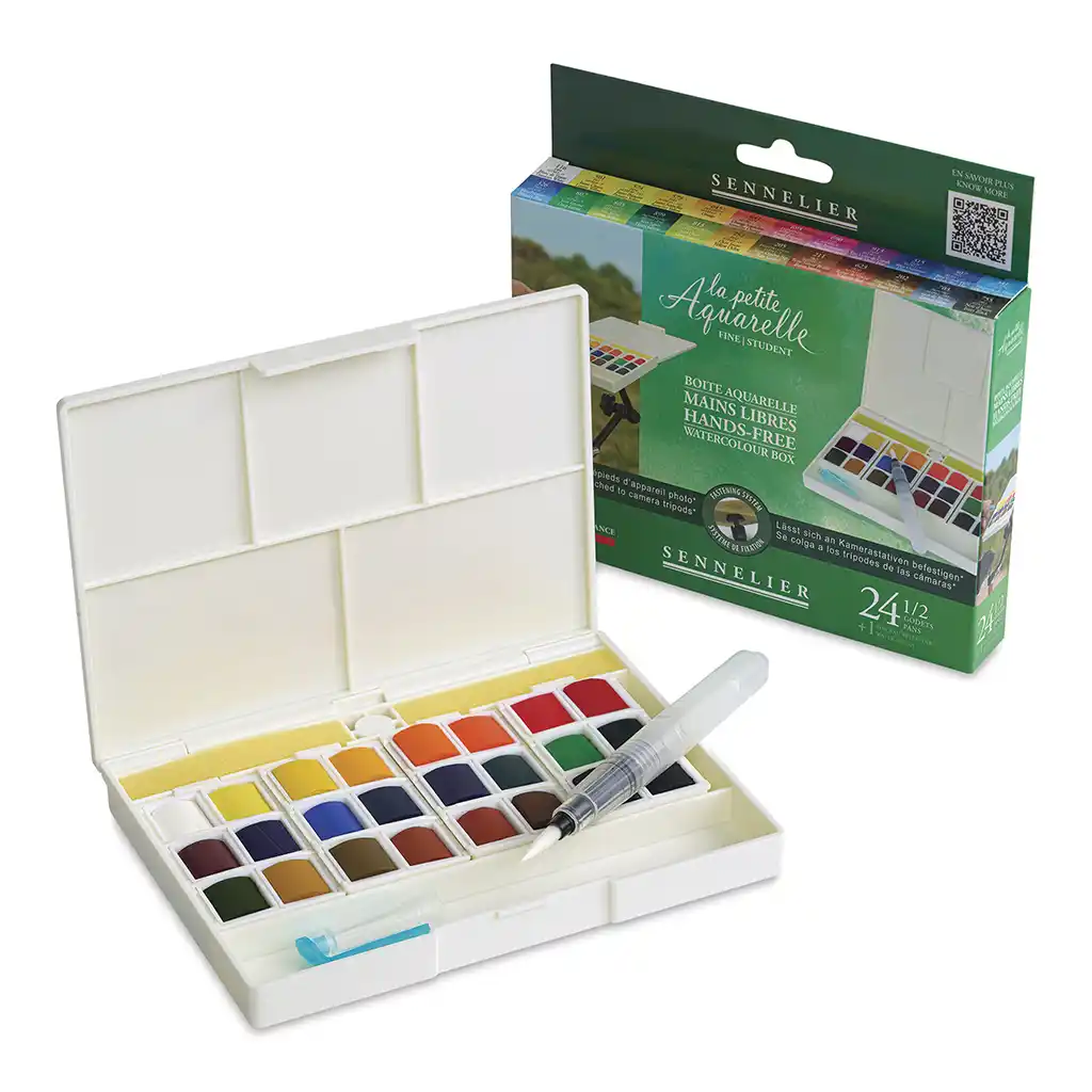 Sennelier La Petite Aquarelle "Hands-Free" Watercolour Box - Image 4