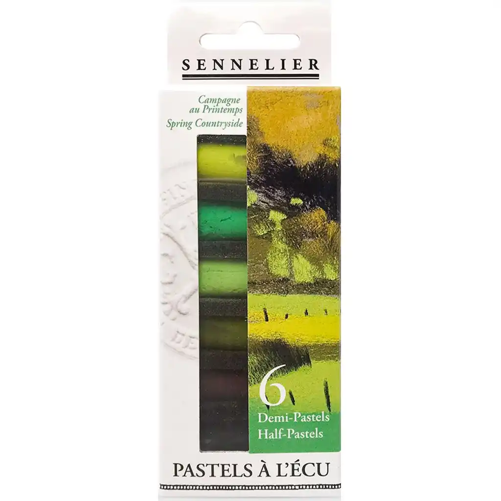Sennelier Soft Pastel Half Stick 6pc Set - Image 6