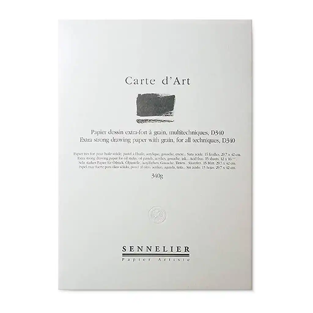 Sennelier Pad D340 Carte D'Art 14.8 x 2cm- 6 x 8