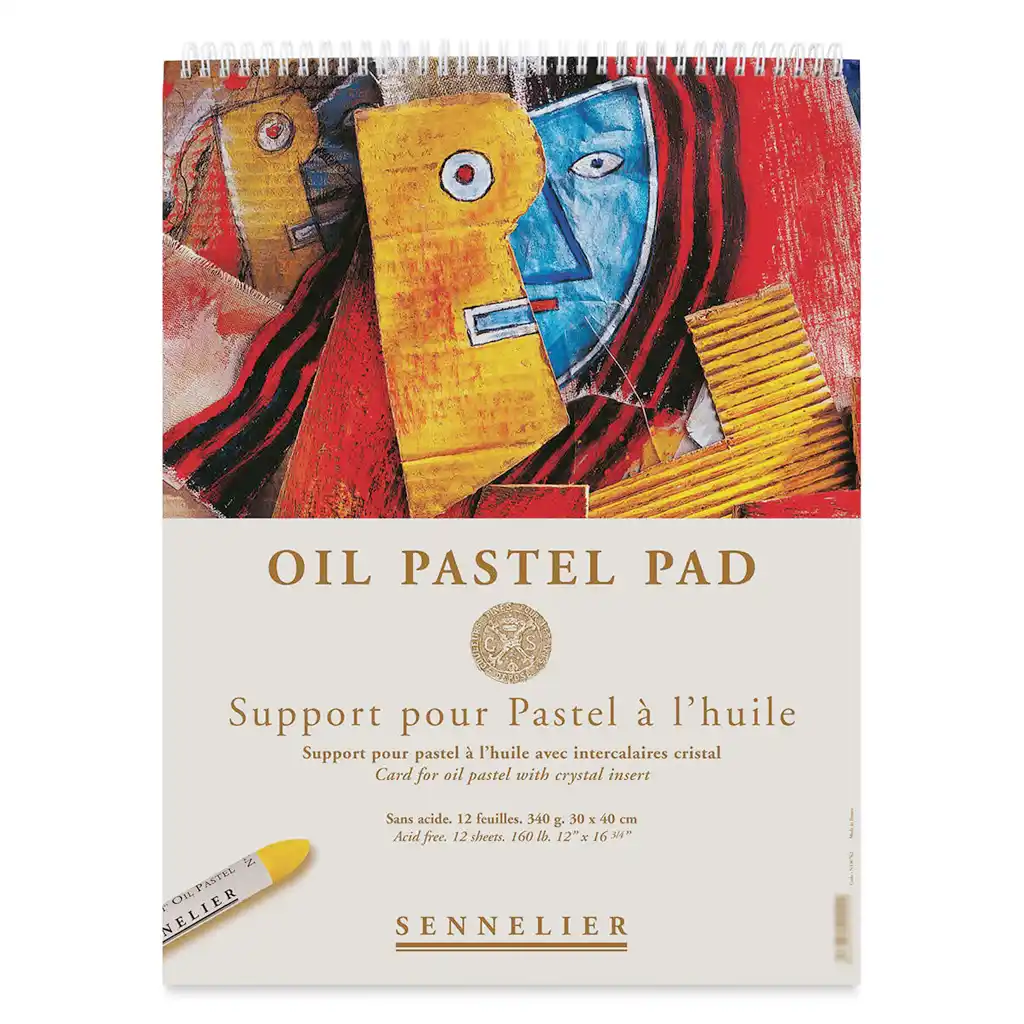 Sennelier Oil Pastel Pad 30 x 40cm - 15 x 18
