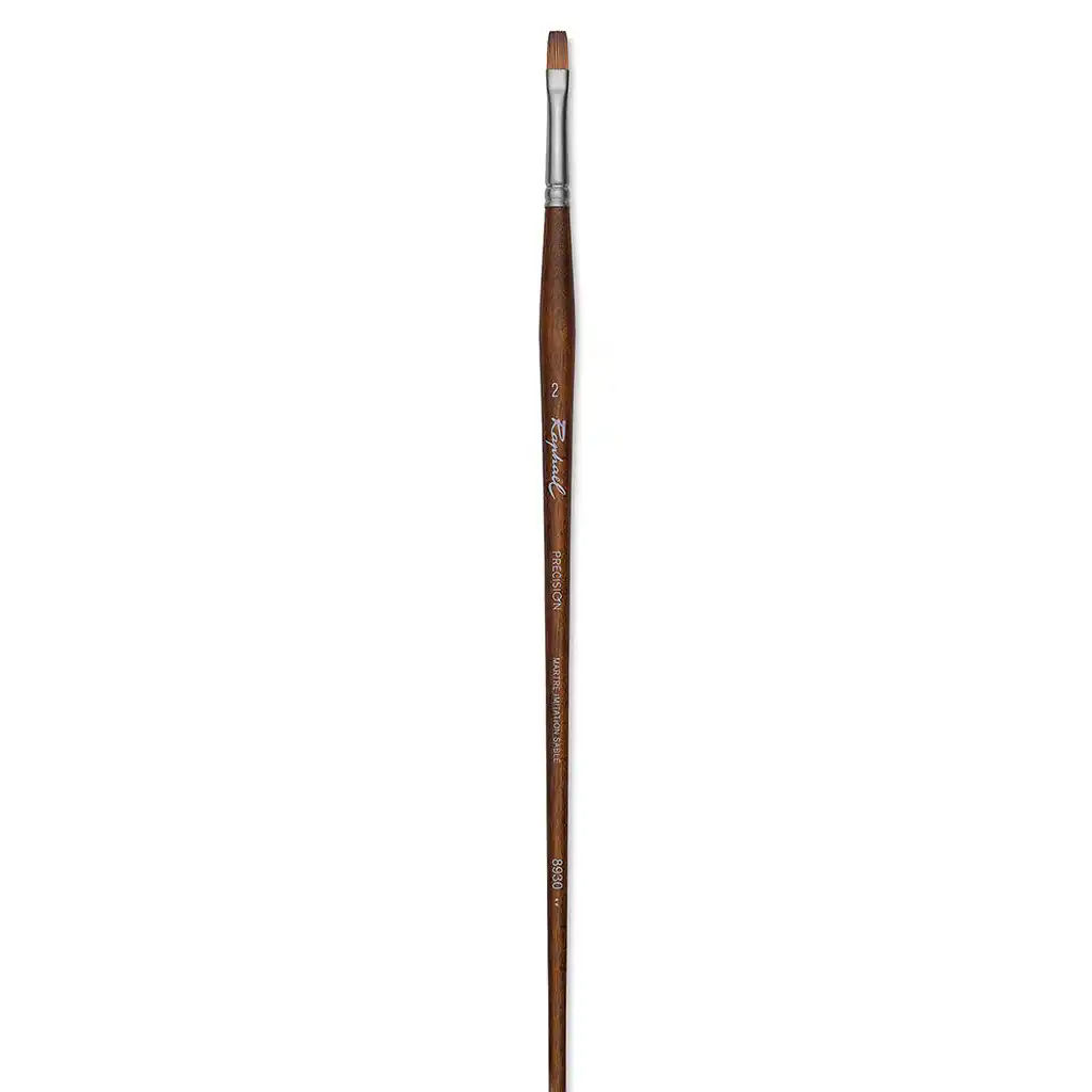 Raphael Precision Acrylic And Oil Flat Brush 8930 - Image 4