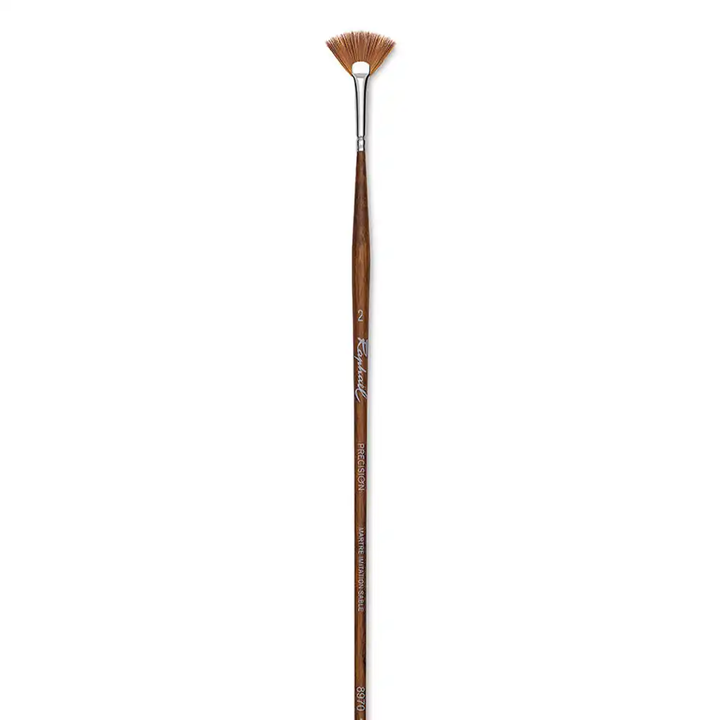 Raphael Precision Acrylic And Oil Fan Brush 8970