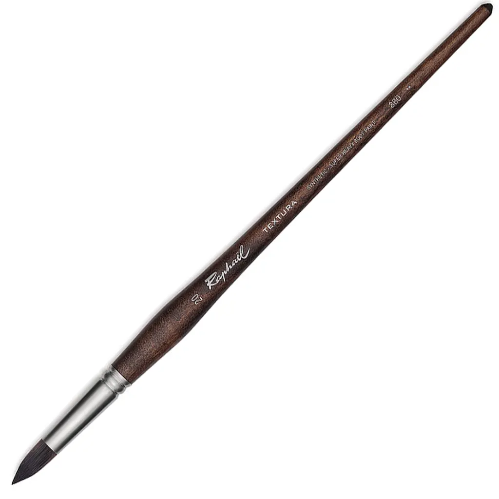 Raphael Texture Acrylic Round Brush 860 - Image 6